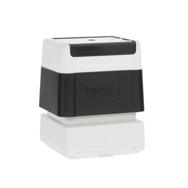 Stempel Brotherstamp Schwarz 40x40mm - Flamingo Druckparadies