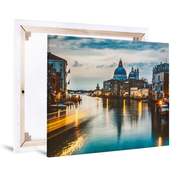 Foto auf Leinwand 20x20cm - Flamingo Druckparadies